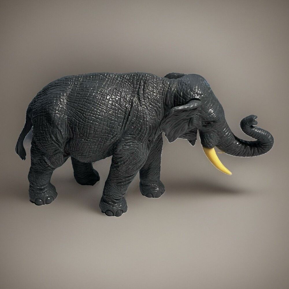 Vintage 1972 Britains Ltd Zoo Asian Elephant Figure Made in England